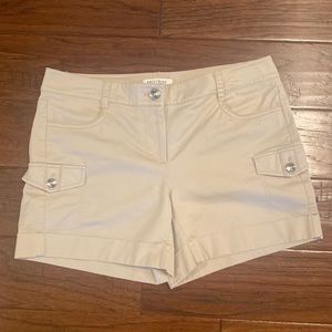 White House Black Market Kahki shorts